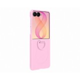 เคส Samsung Galaxy Z Flip8 Silicone Ring Magnet Case Pink
