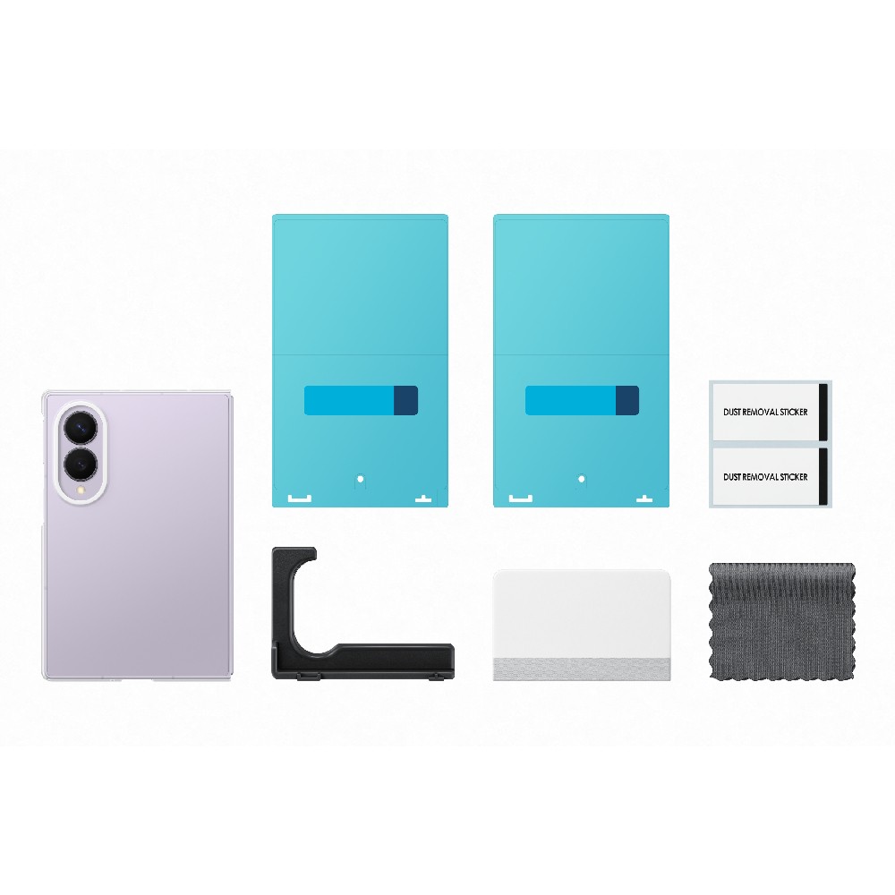 เคส Samsung Galaxy Z Fold8 Clear Case Transparent (พร้อมฟิล์มกันรอย)