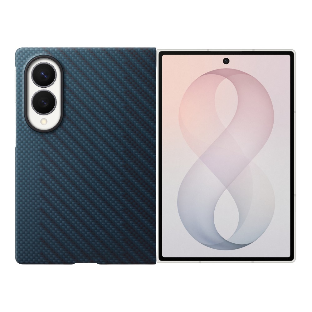 เคส Samsung Galaxy Z Fold8 Carbon Magnet Case Blue