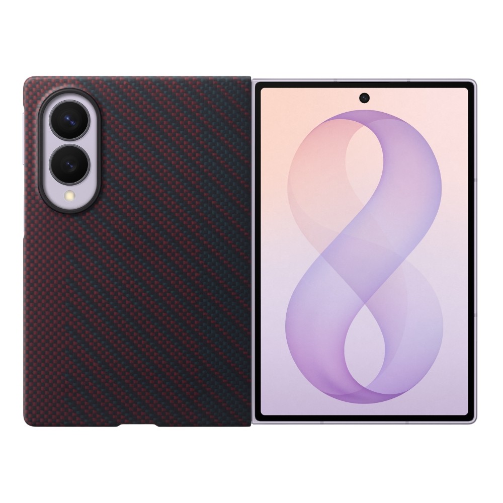 เคส Samsung Galaxy Z Fold8 Carbon Magnet Case Violet