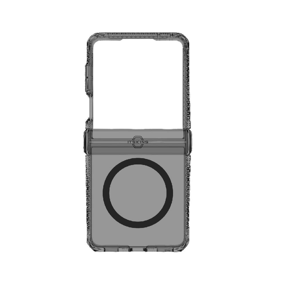 เคส ITSKINS Samsung Galaxy Z Flip 8 MagSafe Hybrid Clear Smoke