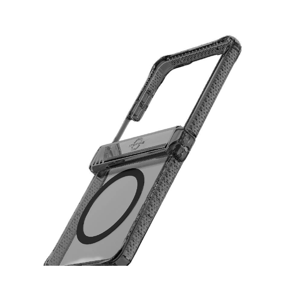 เคส ITSKINS Samsung Galaxy Z Flip 8 MagSafe Hybrid Clear Smoke