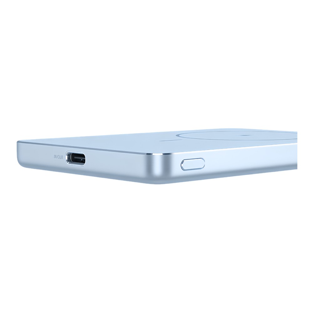 พาวเวอร์แบงค์ Xiaomi Super Slim Magnetic 5,000 mAh Blue