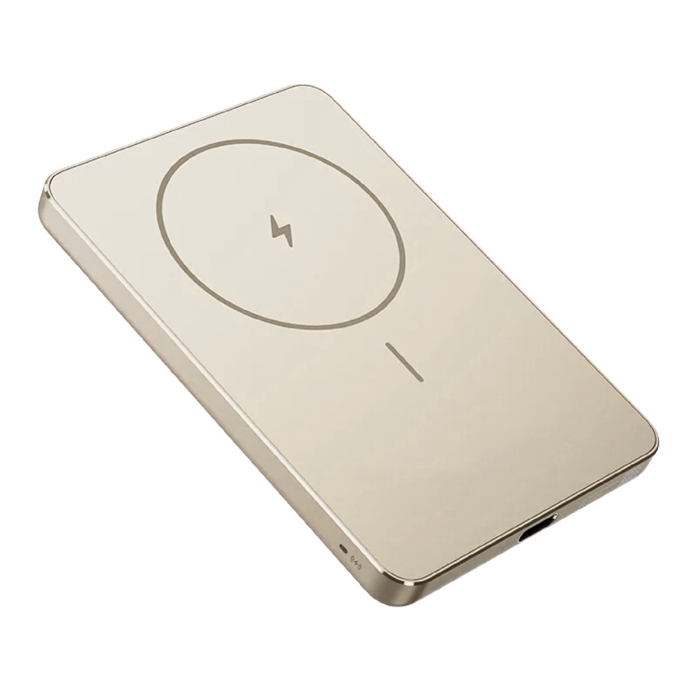 พาวเวอร์แบงค์ Xiaomi Super Slim Magnetic 5,000 mAh Gold