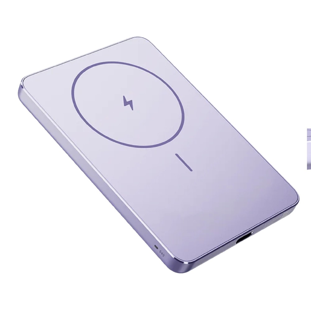 พาวเวอร์แบงค์ Xiaomi Super Slim Magnetic 5,000 mAh Purple
