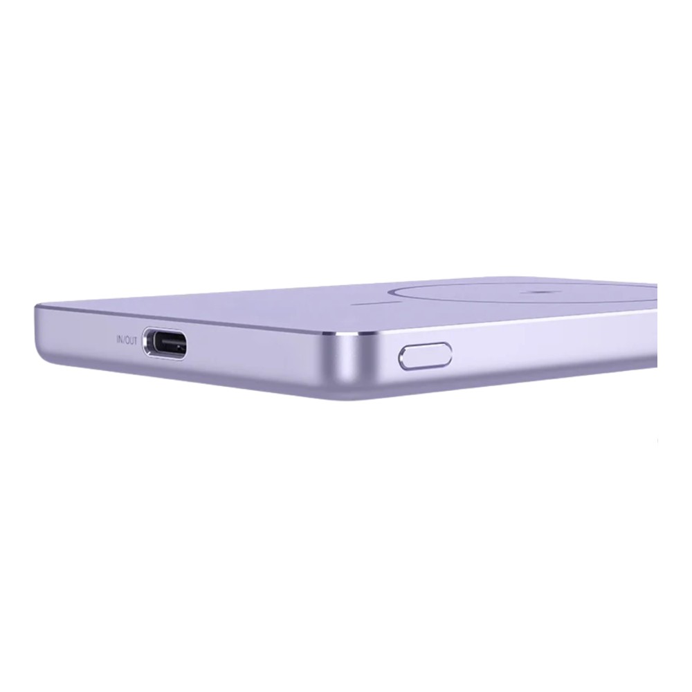 พาวเวอร์แบงค์ Xiaomi Super Slim Magnetic 5,000 mAh Purple