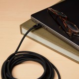 Beats 240W USB-C to USB-C Braided Cable (3 m / 10 ft) - Bolt Black