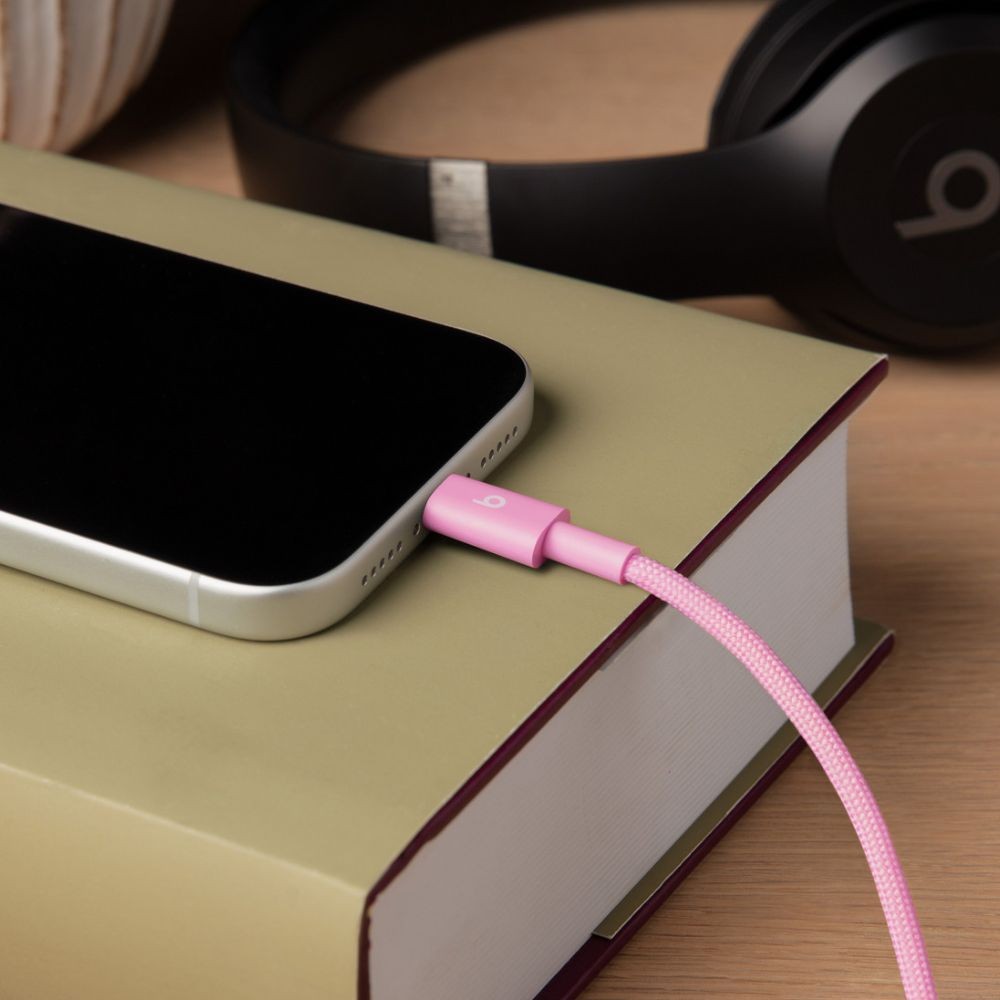 Beats USB-C to USB-C Woven Cable (1.5 m) - Pink