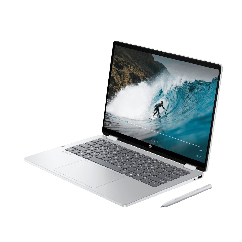 โน๊ตบุ๊ค HP OmniBook 5 Flip Next Gen AI 14-km0009TU Silver