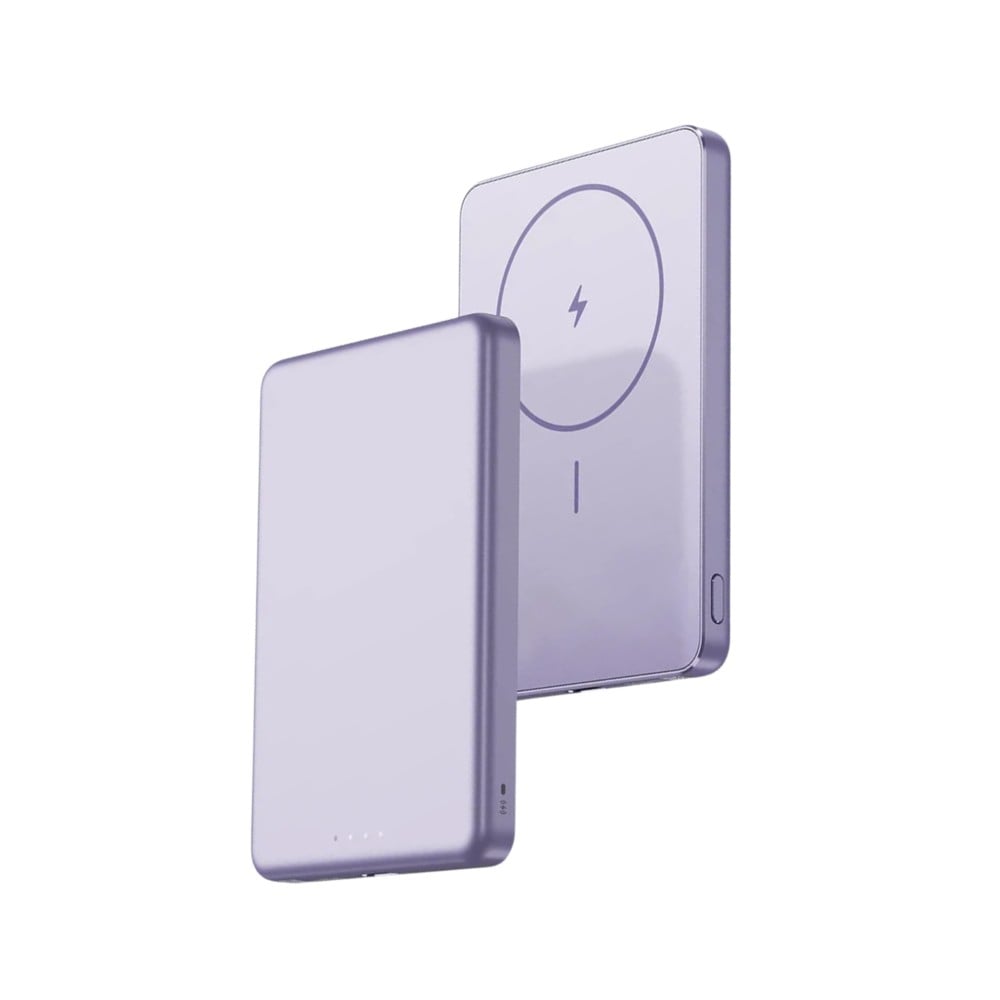 พาวเวอร์แบงค์ Xiaomi Super Slim Magnetic 5,000 mAh Purple