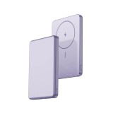 พาวเวอร์แบงค์ Xiaomi Super Slim Magnetic 5,000 mAh Purple