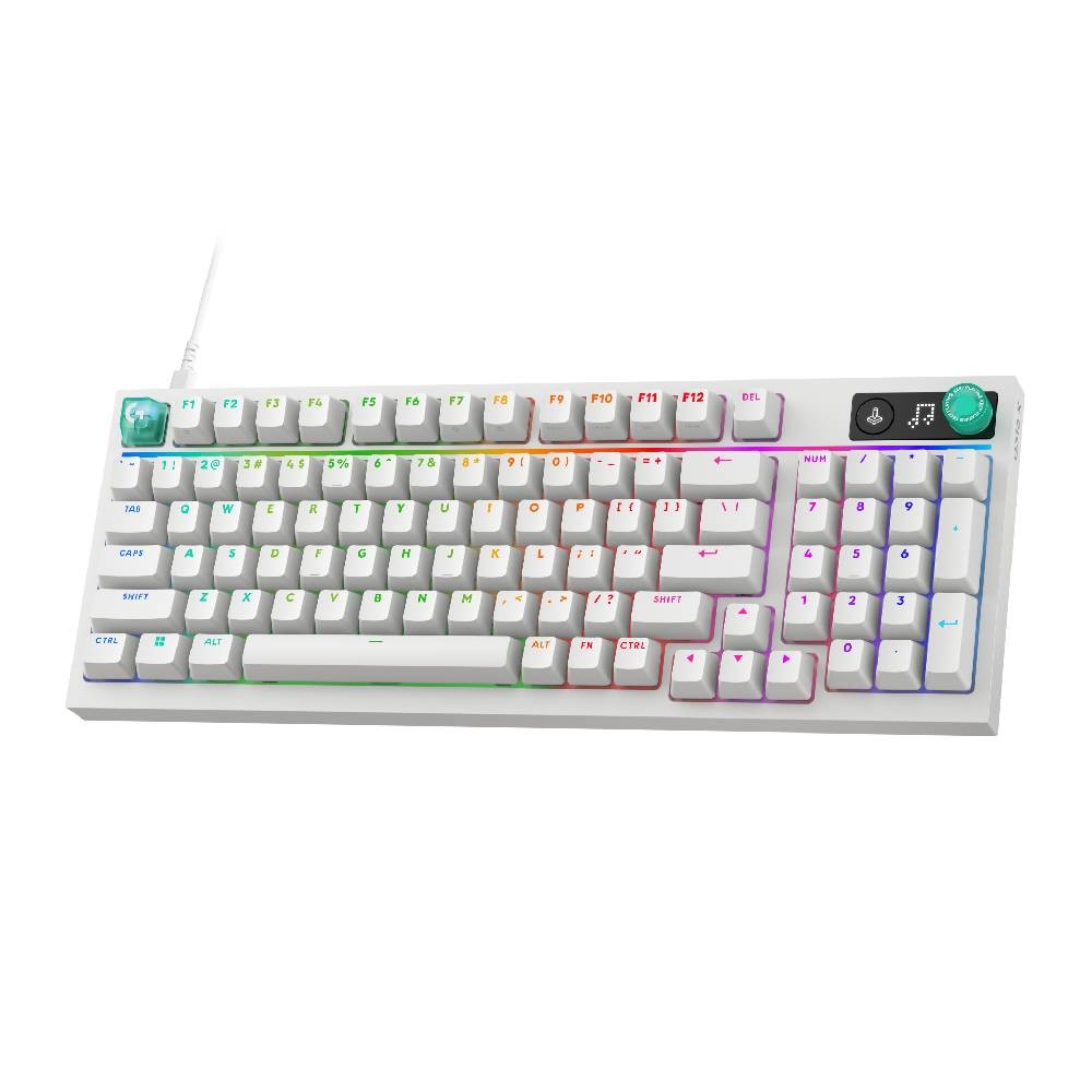 คีย์บอร์ดเกมมิ่ง Logitech Gaming Keybooard G316 X 98 Wired Tactile (TH/EN) White