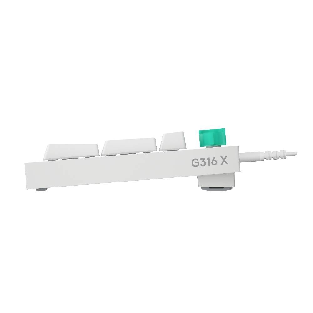 คีย์บอร์ดเกมมิ่ง Logitech Gaming Keybooard G316 X 98 Wired Tactile (TH/EN) White