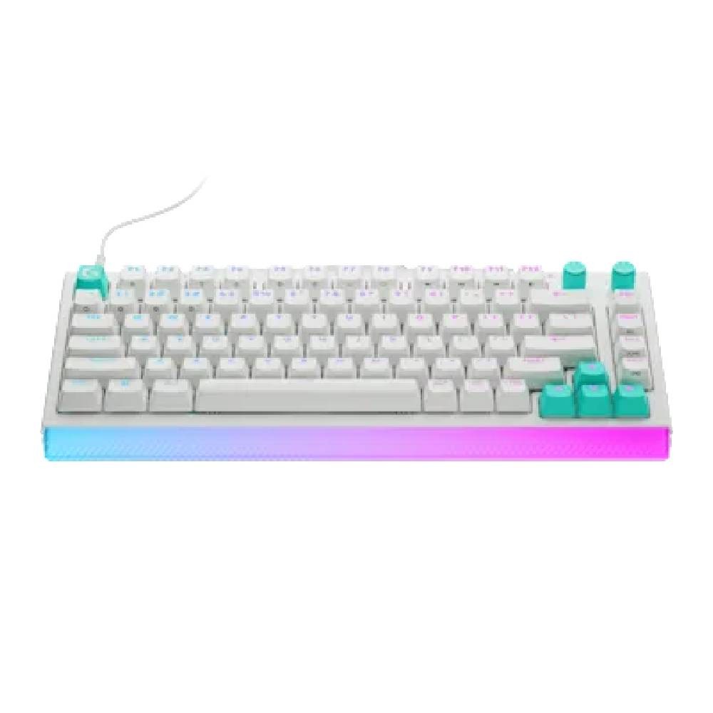 คีย์บอร์ดเกมมิ่ง Logitech Gaming Keyboard G512 X 75 WHITE TACTILE (EN)