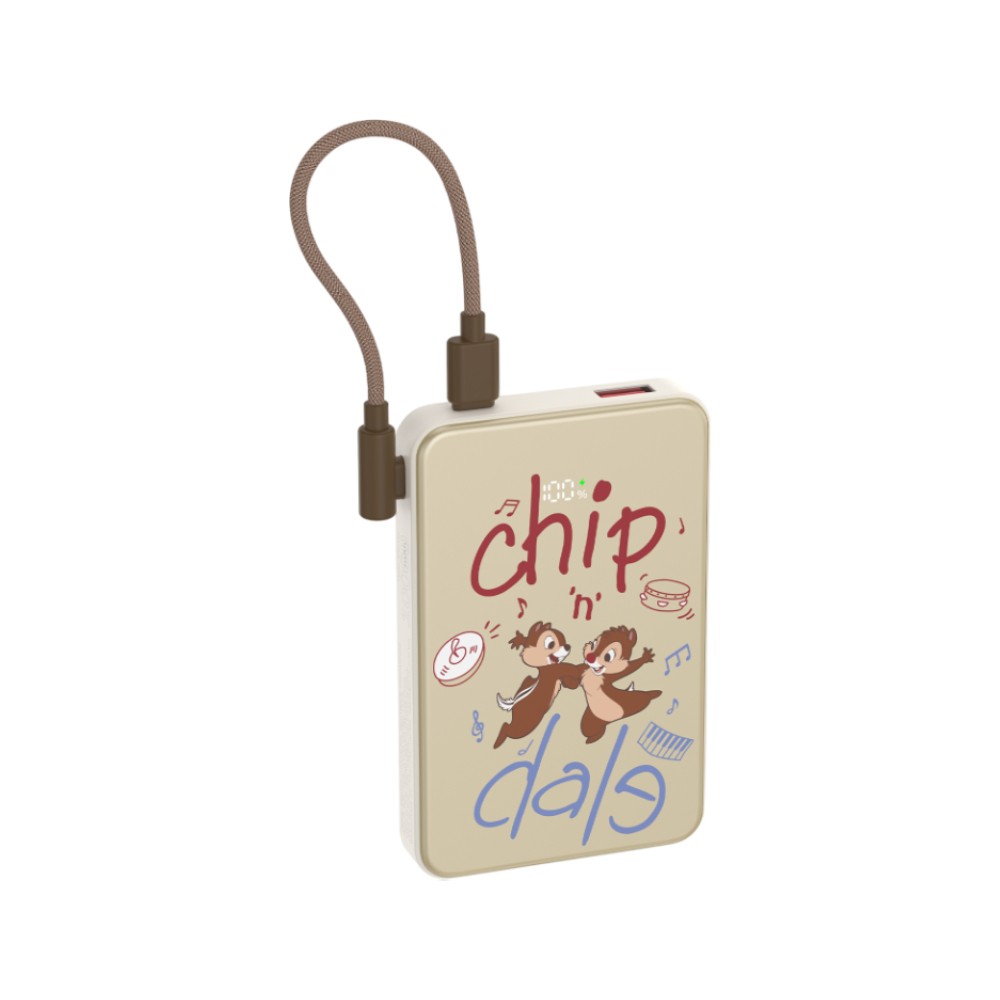 VEGER x Disney พาวเวอร์แบงค์ 10,000 mAh VP10-10WPD Pro/XHD-G81 (C&D3) Coffee (CCC)