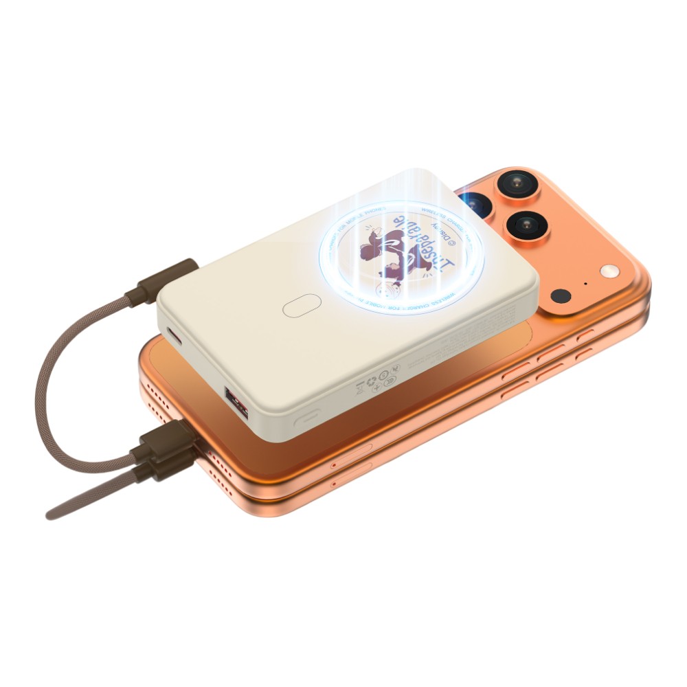 VEGER x Disney พาวเวอร์แบงค์ 10,000 mAh VP10-10WPD Pro/XHD-G81 (C&D3) Coffee (CCC)