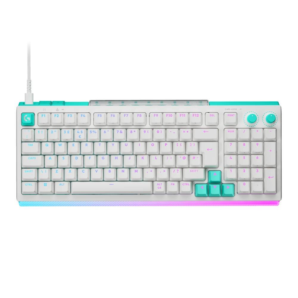คีย์บอร์ดเกมมิ่ง Logitech Gaming Keyboard G512 X 98 WHITE TACTILE (EN)