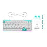 คีย์บอร์ดเกมมิ่ง Logitech Gaming Keyboard G512 X 98 WHITE TACTILE (EN)