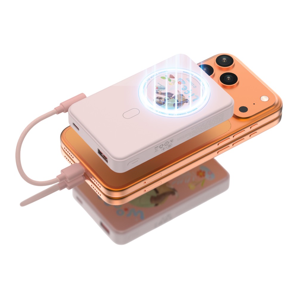 VEGER x Disney พาวเวอร์แบงค์ 10,000 mAh VP10-10WPD Pro/XHD-G81 (F1) Pink (CCC)