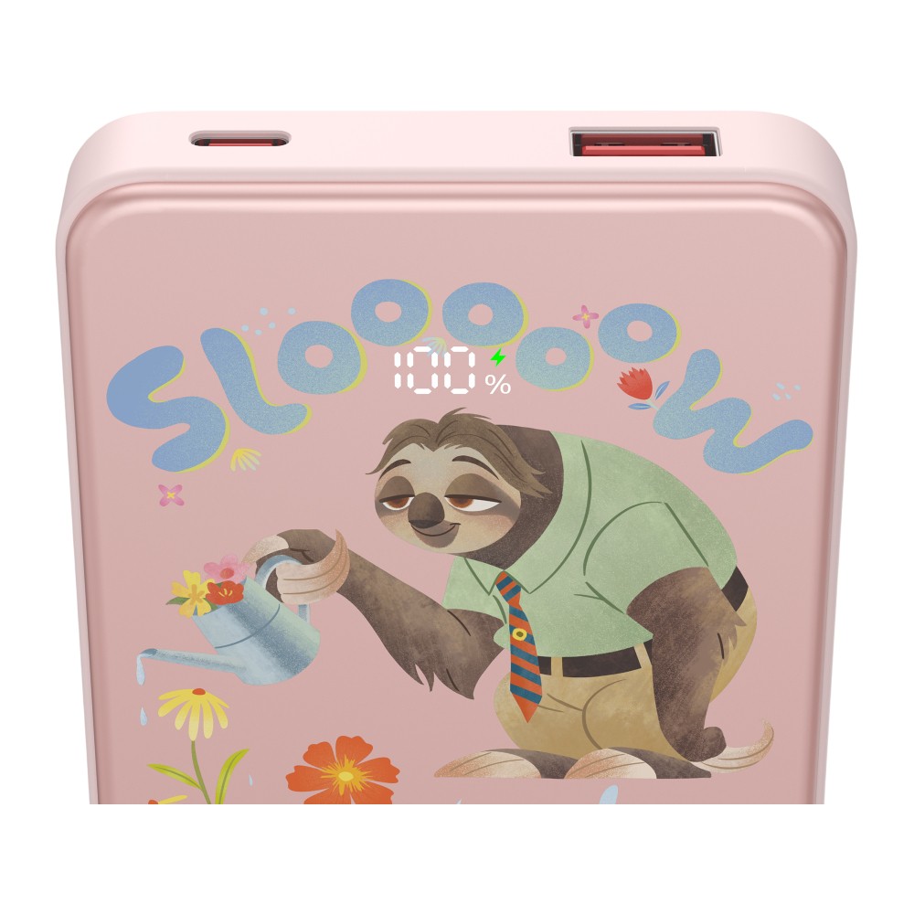 VEGER x Disney พาวเวอร์แบงค์ 10,000 mAh VP10-10WPD Pro/XHD-G81 (F1) Pink (CCC)