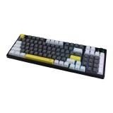 คีย์บอร์ดเกมมิ่ง Nubwo X801 Eleanor CIY 96 Key (Gray/White) Red Switch Design E