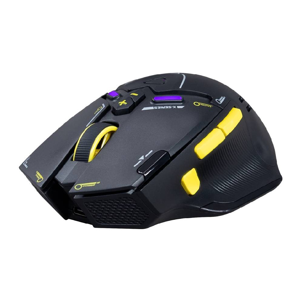 เมาส์เกมมิ่ง Nubwo Tri Mode X210 Black