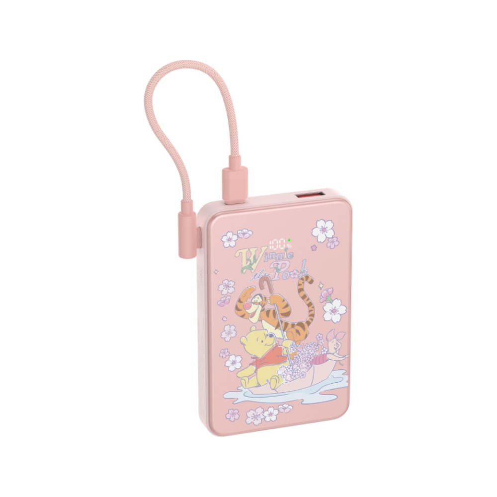 VEGER x Disney พาวเวอร์แบงค์ 10,000 mAh VP10-10WPD Pro/XHD-G81 (W5) Pink (CCC)