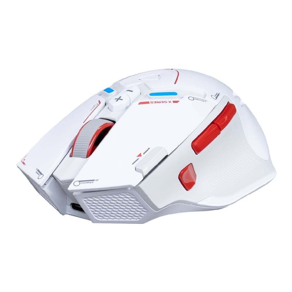 เมาส์เกมมิ่ง Nubwo Tri Mode X210 White