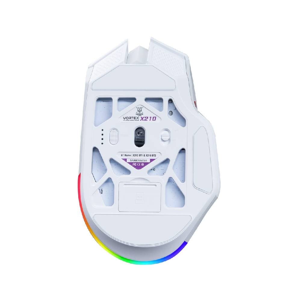 เมาส์เกมมิ่ง Nubwo Tri Mode X210 White