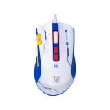 เมาส์เกมมิ่ง Nubwo Wired X211 White/ Blue