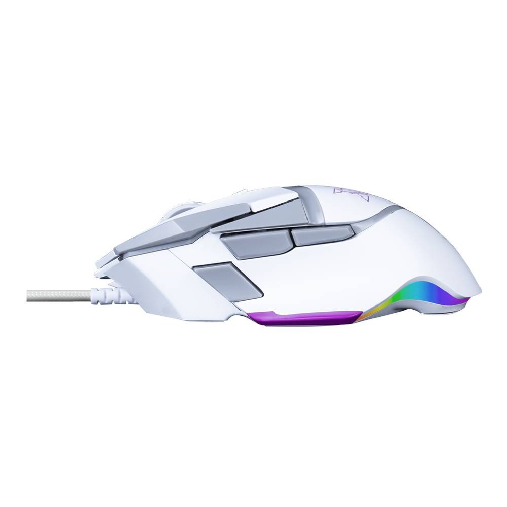 เมาส์เกมมิ่ง Nubwo Wired X212 White