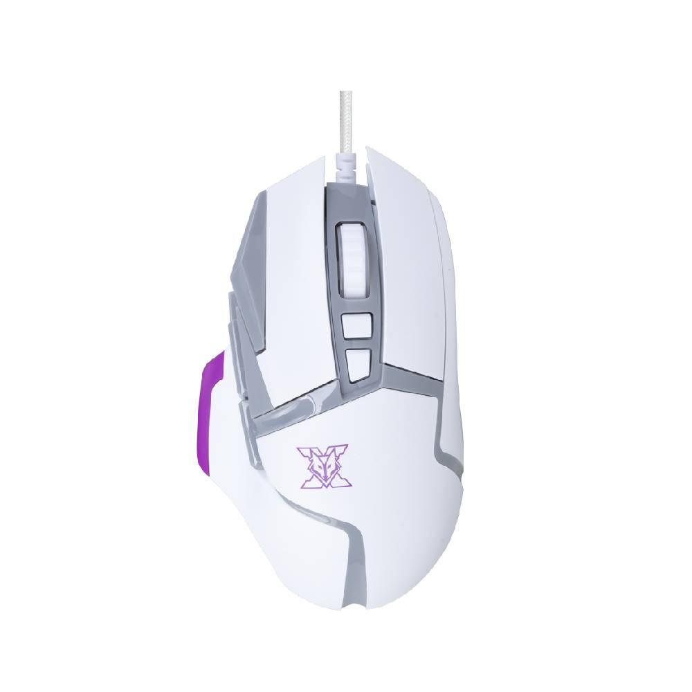 เมาส์เกมมิ่ง Nubwo Wired X212 White