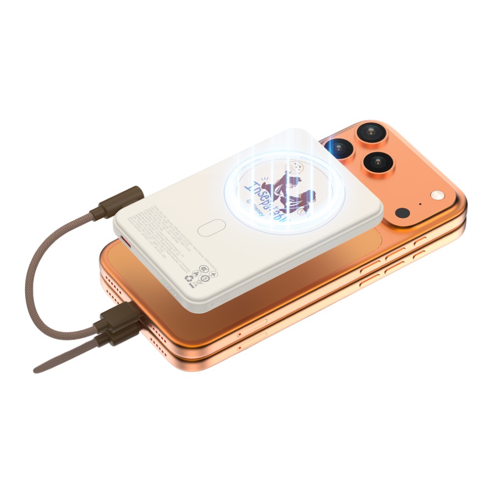 VEGER x Disney พาวเวอร์แบงค์ 5,000 mAh VP05-11WPD/XHD-G80 (C&D3) Beige (CCC)