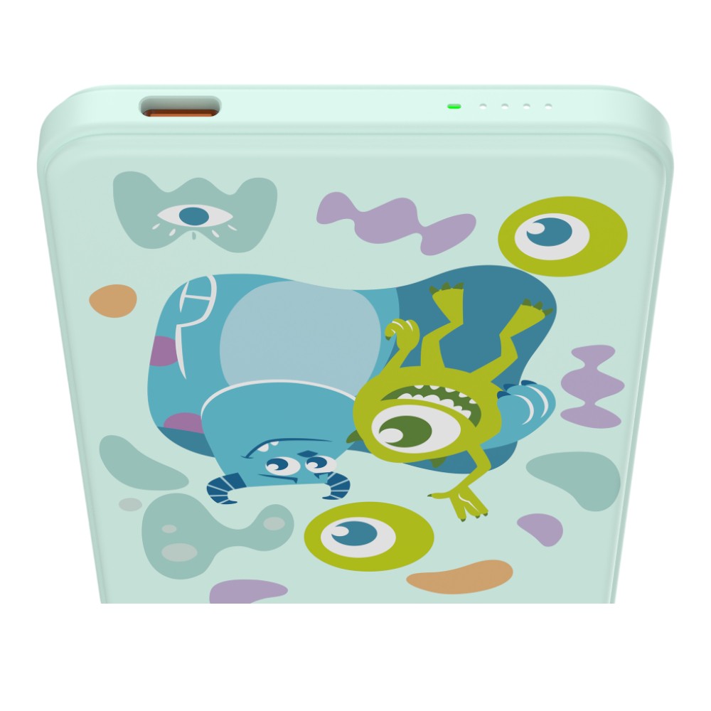 VEGER x Disney พาวเวอร์แบงค์ 5,000 mAh VP05-11WPD/XHD-G80 (M&J1) Matcha (CCC)