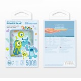 VEGER x Disney พาวเวอร์แบงค์ 5,000 mAh VP05-11WPD/XHD-G80 (M&J1) Matcha (CCC)