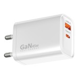 อะแดปเตอร์ ASAKI Wall USB Charger 1 USB-A / 1 USB-C (PD45W) (A-2440D) (TISI)