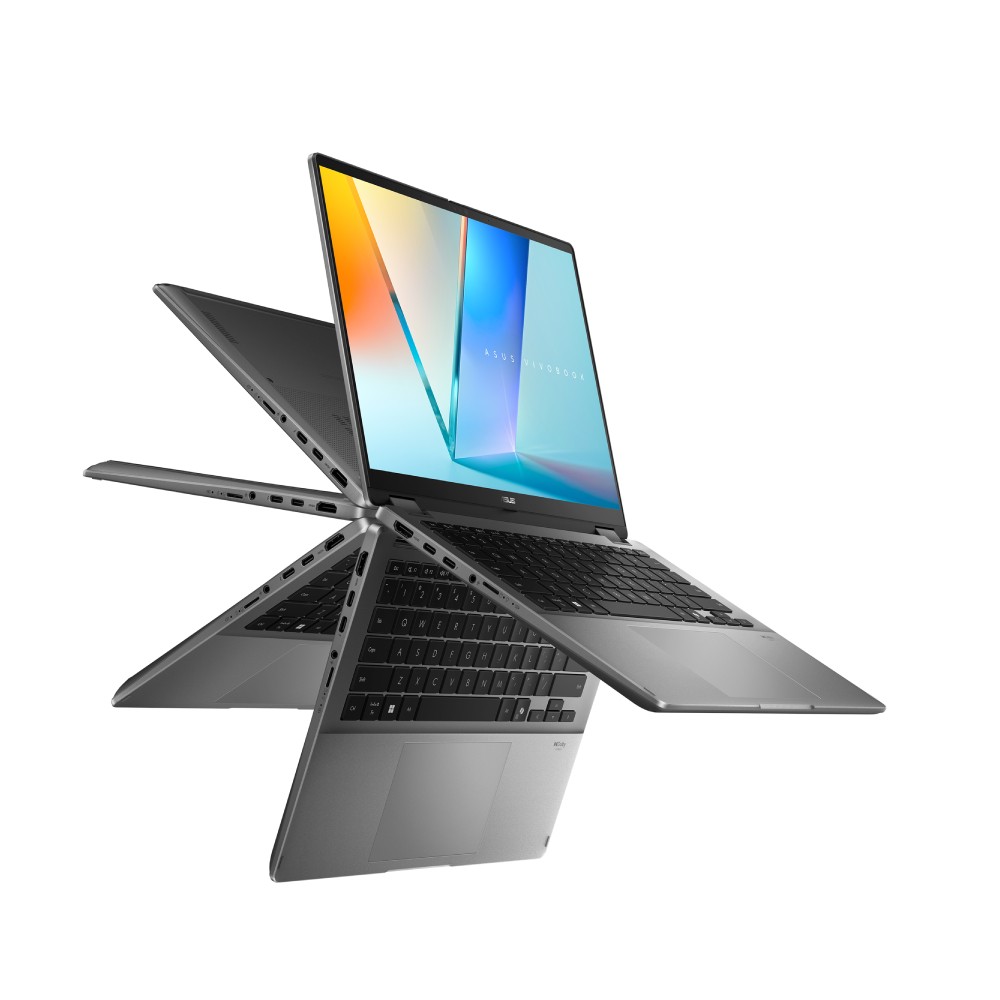 โน๊ตบุ๊ค Asus Vivobook 14 Flip TP3407AA-SG778WA Gray