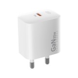 อะแดปเตอร์ ASAKI Wall USB Charger 1 USB-C (PD35W) White (A-2434D) (TISI)