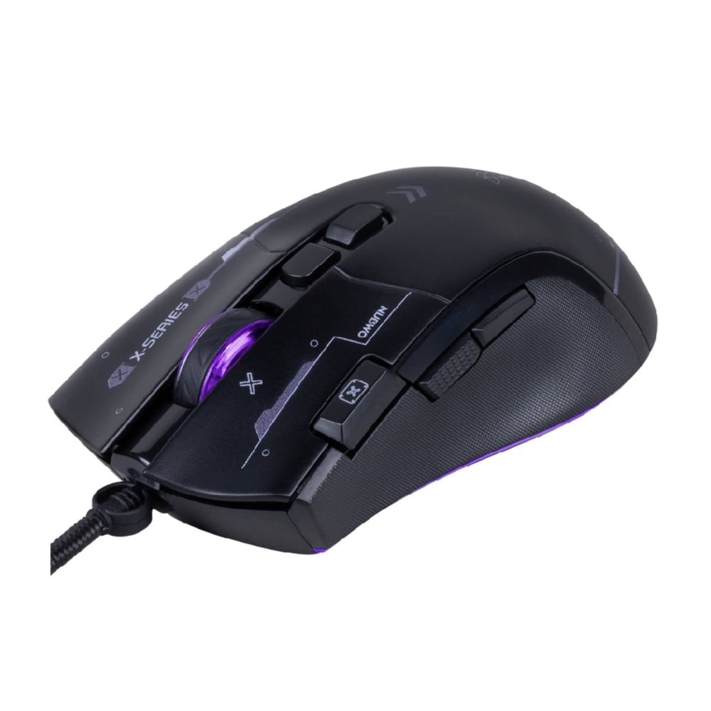 เมาส์เกมมิ่ง Nubwo Wired X211 Black