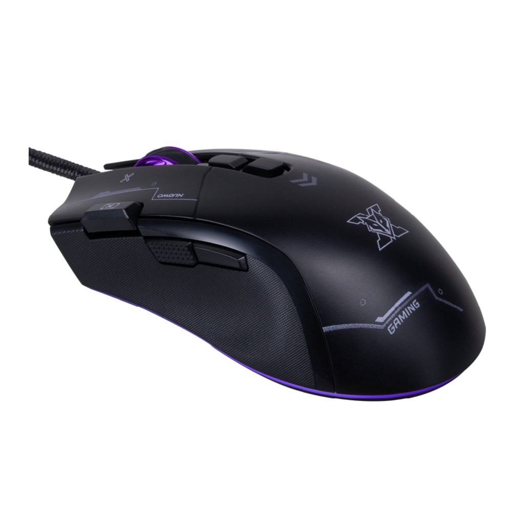 เมาส์เกมมิ่ง Nubwo Wired X211 Black