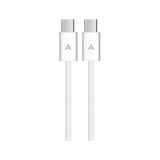 อะแดปเตอร์ ASAKI Wall USB Charger 1 USB-A / 1 USB-C (PD33W) พร้อมสายชาร์จ USB-C to USB-C 1.5M White (A-2281) (TISI)