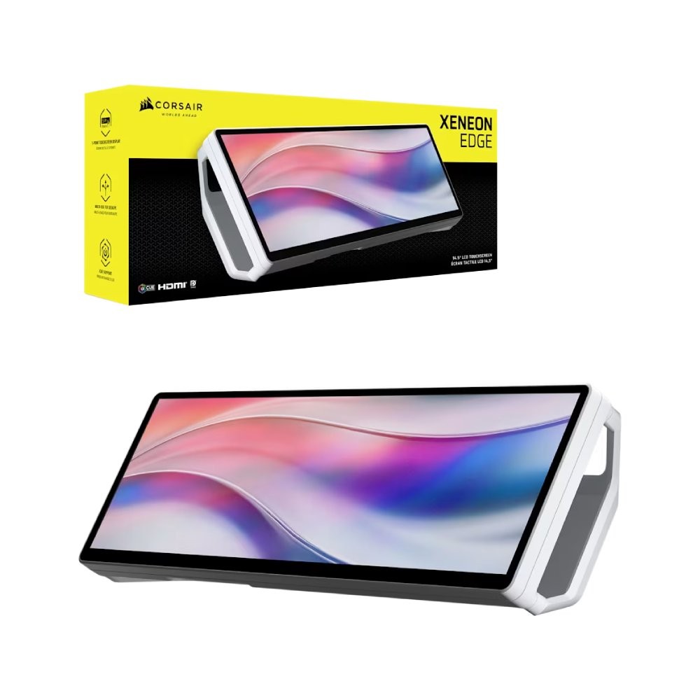 จอสัมผัส CORSAIR XENEON EDGE 14.5" LCD Touchscreen White (CC-9011311-WW)
