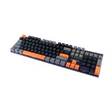 คีย์บอร์ดเกมมิ่ง Nubwo X62 Rhiannon (Black/Gray/Orange) Red Switch