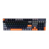 คีย์บอร์ดเกมมิ่ง Nubwo X62 Rhiannon (Black/Gray/Orange) Red Switch