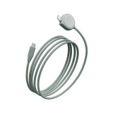 สายชาร์จ Energea Flow Duo Watch 2-in-1 C to C + Watch Cable (for Apple Watch) 60W 1.5M