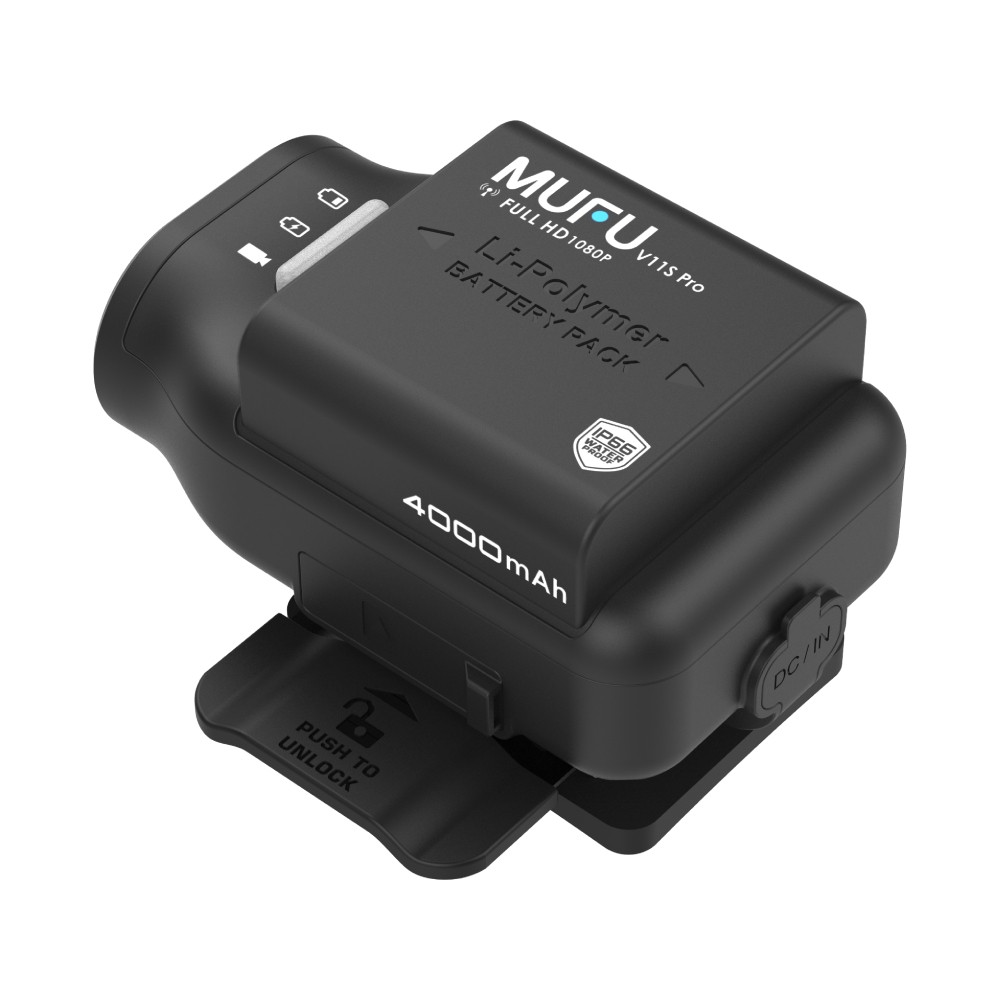 กล้องติดหมวกกันน็อค MUFU V11s Pro (No Card)