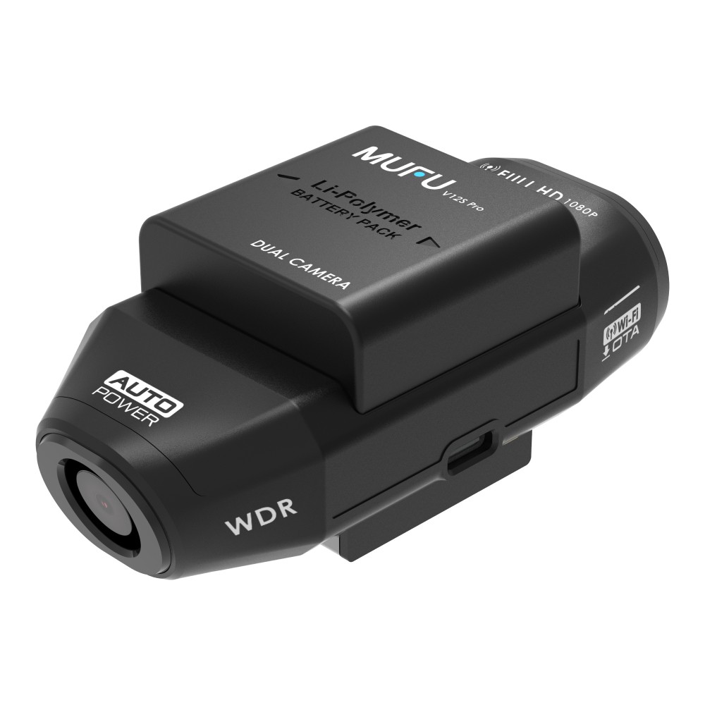 กล้องติดหมวกกันน็อค MUFU V12s Pro (No Card)