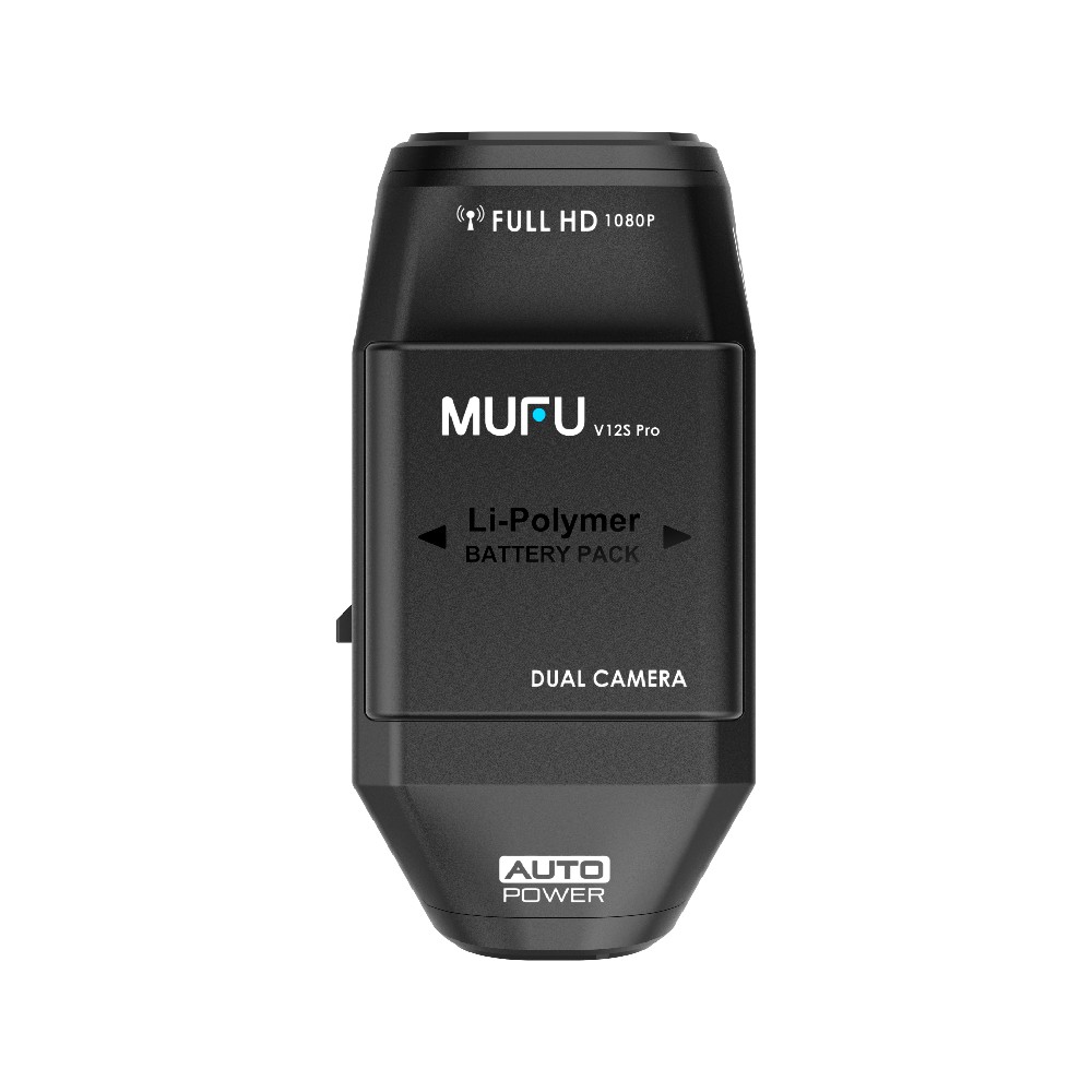 กล้องติดหมวกกันน็อค MUFU V12s Pro (No Card)