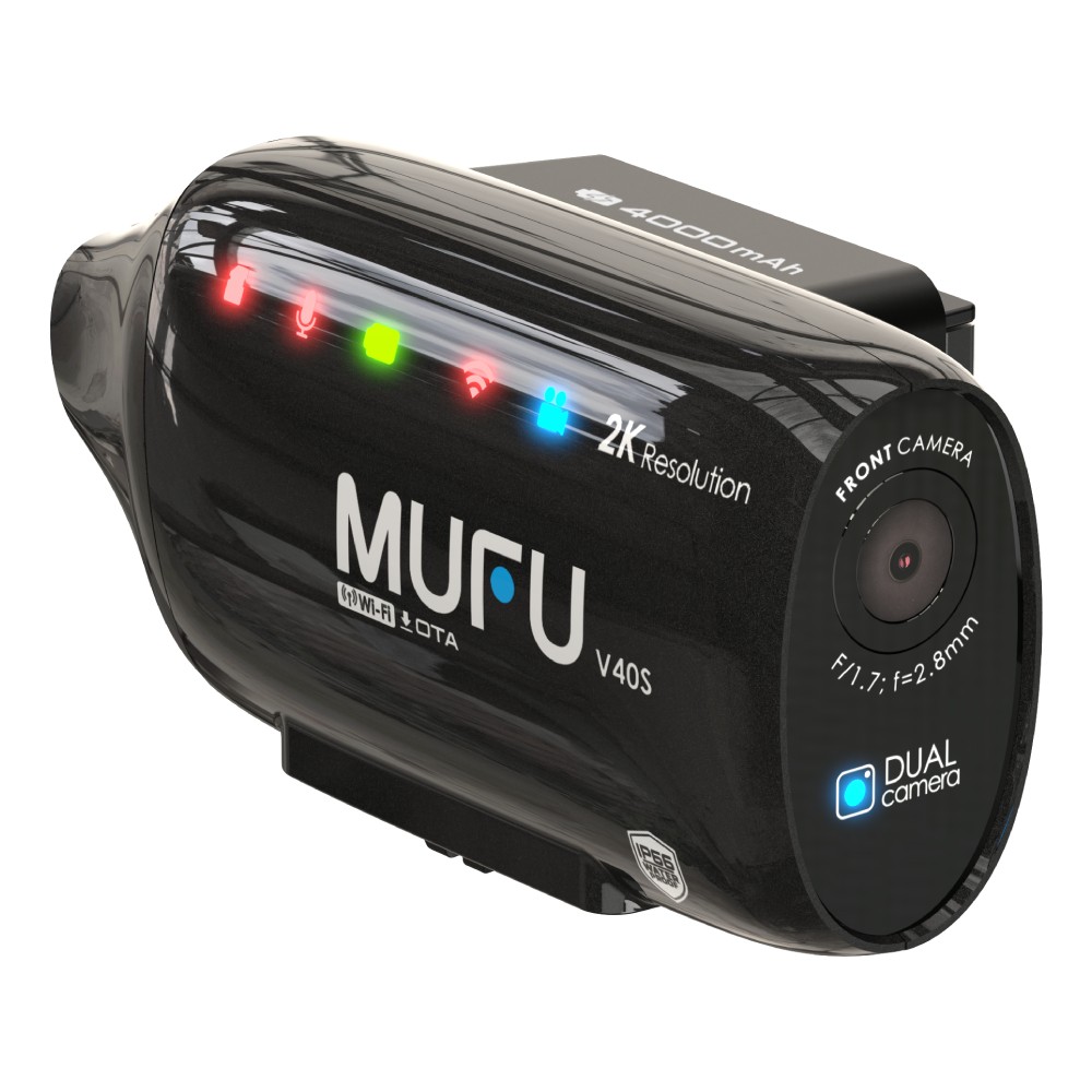 กล้องติดหมวกกันน็อค MUFU V40s (No Card)