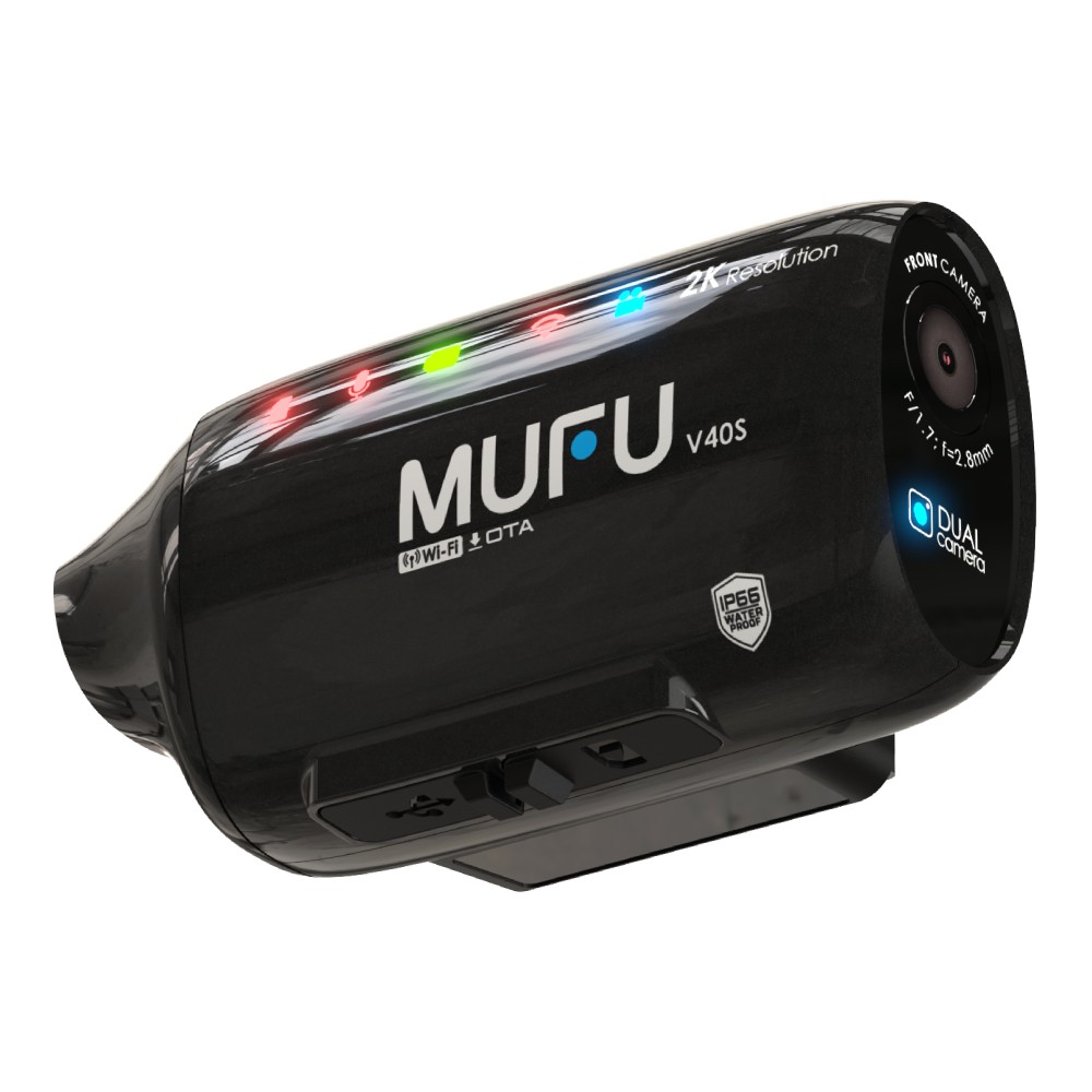 กล้องติดหมวกกันน็อค MUFU V40s (No Card)